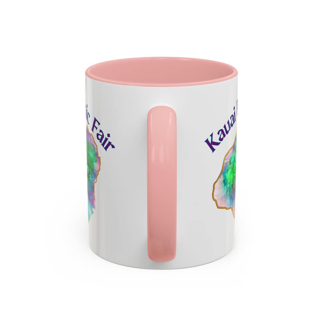 Kauai Psychic Fair Accent Coffee Mug – Mystic Tree Watercolor Design (11/15oz) - Image 12