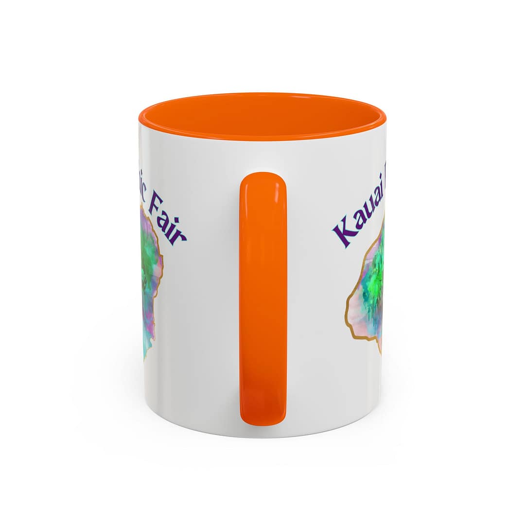 Kauai Psychic Fair Accent Coffee Mug – Mystic Tree Watercolor Design (11/15oz) - Image 24