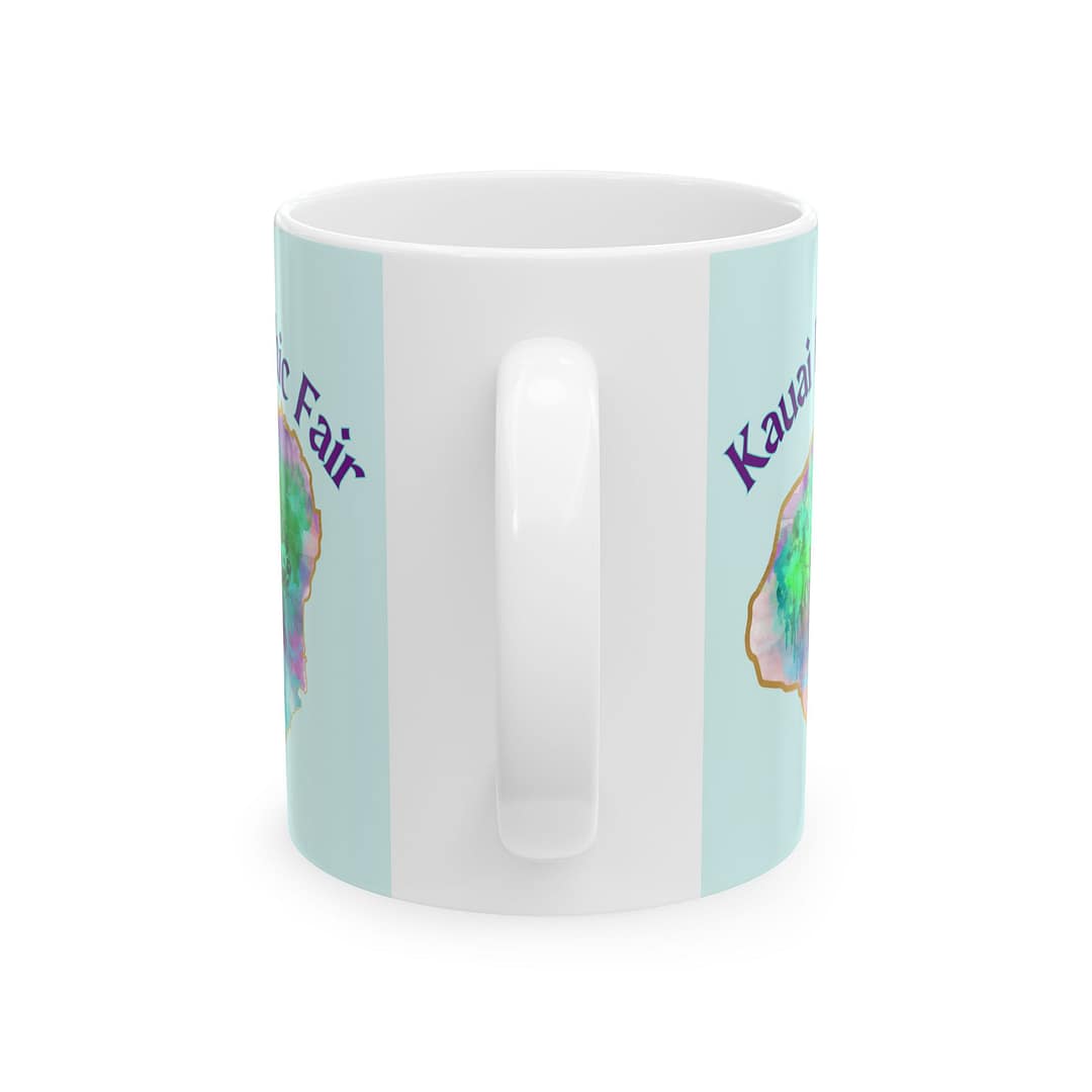 Kauai Psychic Fair Ceramic Mug — Mystical Tree Design (11oz & 15oz) - Image 2
