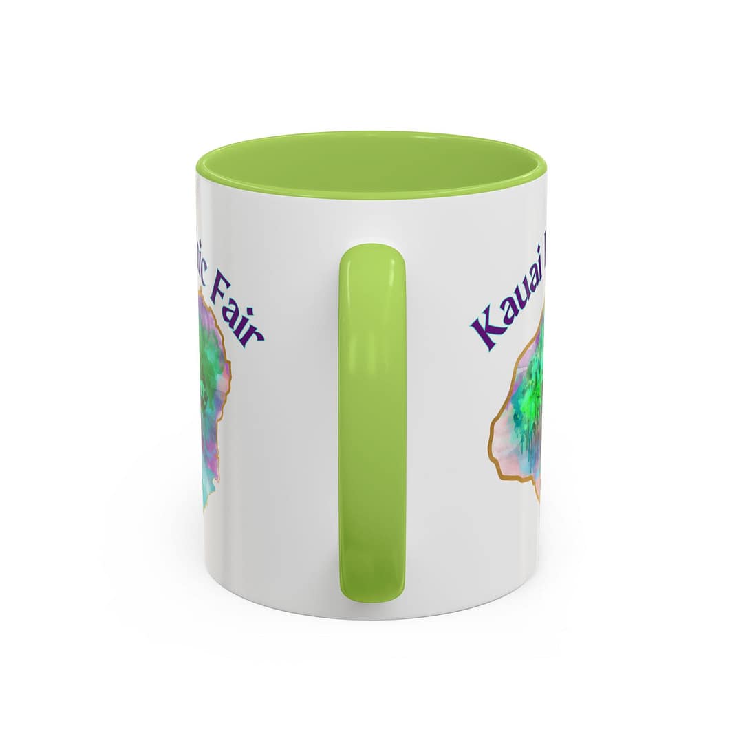 Kauai Psychic Fair Accent Coffee Mug – Mystic Tree Watercolor Design (11/15oz) - Image 32