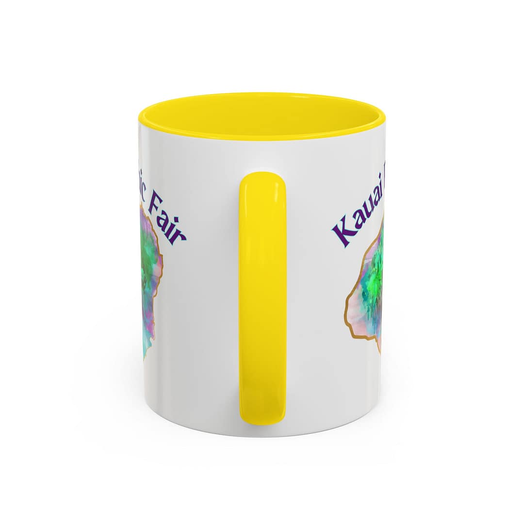 Kauai Psychic Fair Accent Coffee Mug – Mystic Tree Watercolor Design (11/15oz) - Image 28