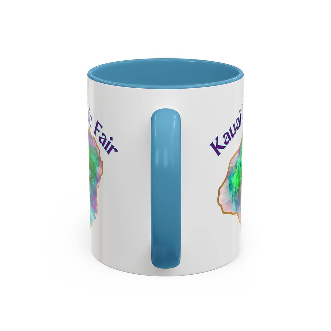 Kauai Psychic Fair Accent Coffee Mug – Mystic Tree Watercolor Design (11/15oz) - Image 20